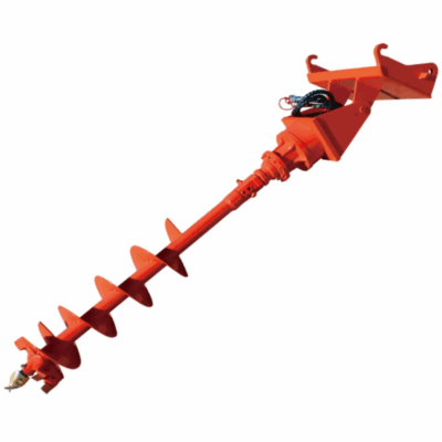 everun oszlopfúró 40 cm es fúrási átmérőjű csigával